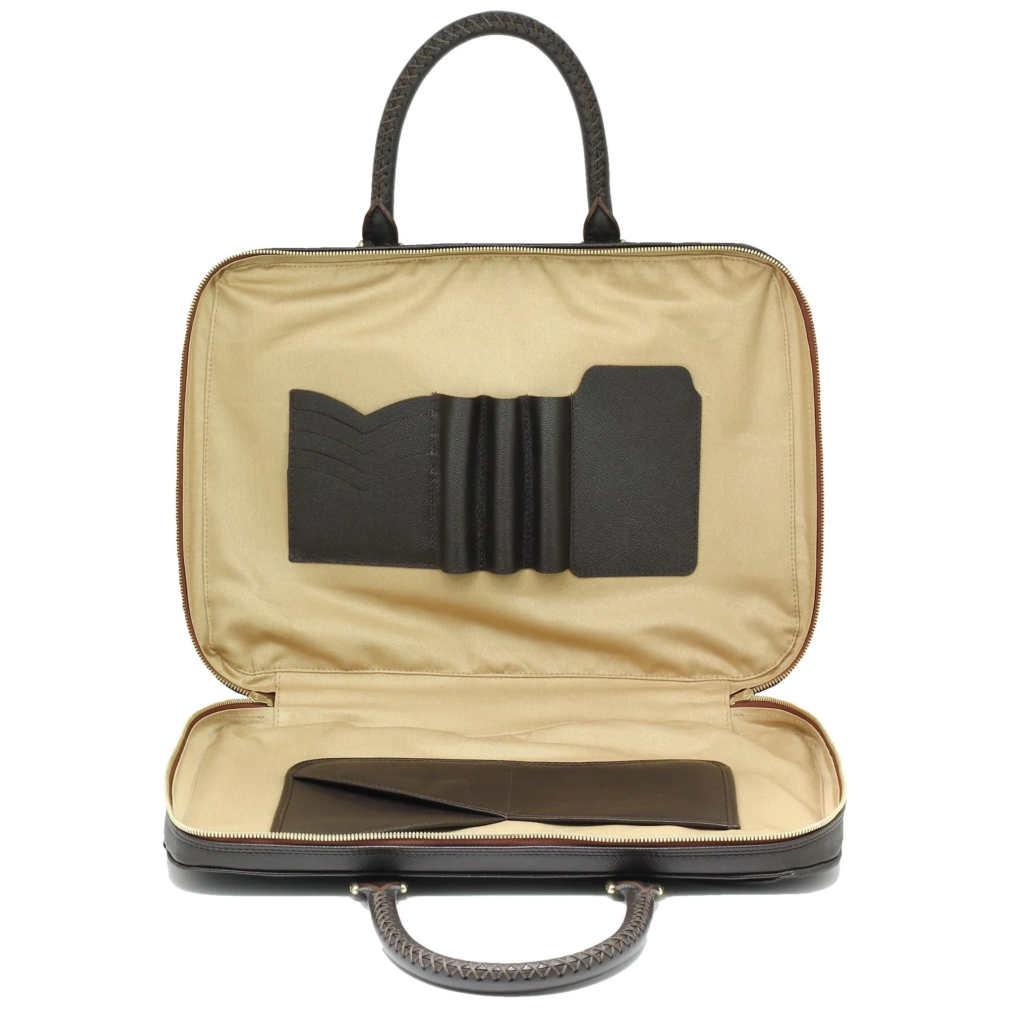 SIGNATURE BRIEFCASE COCOA