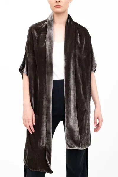 SILK VELVET SHRUG 110924