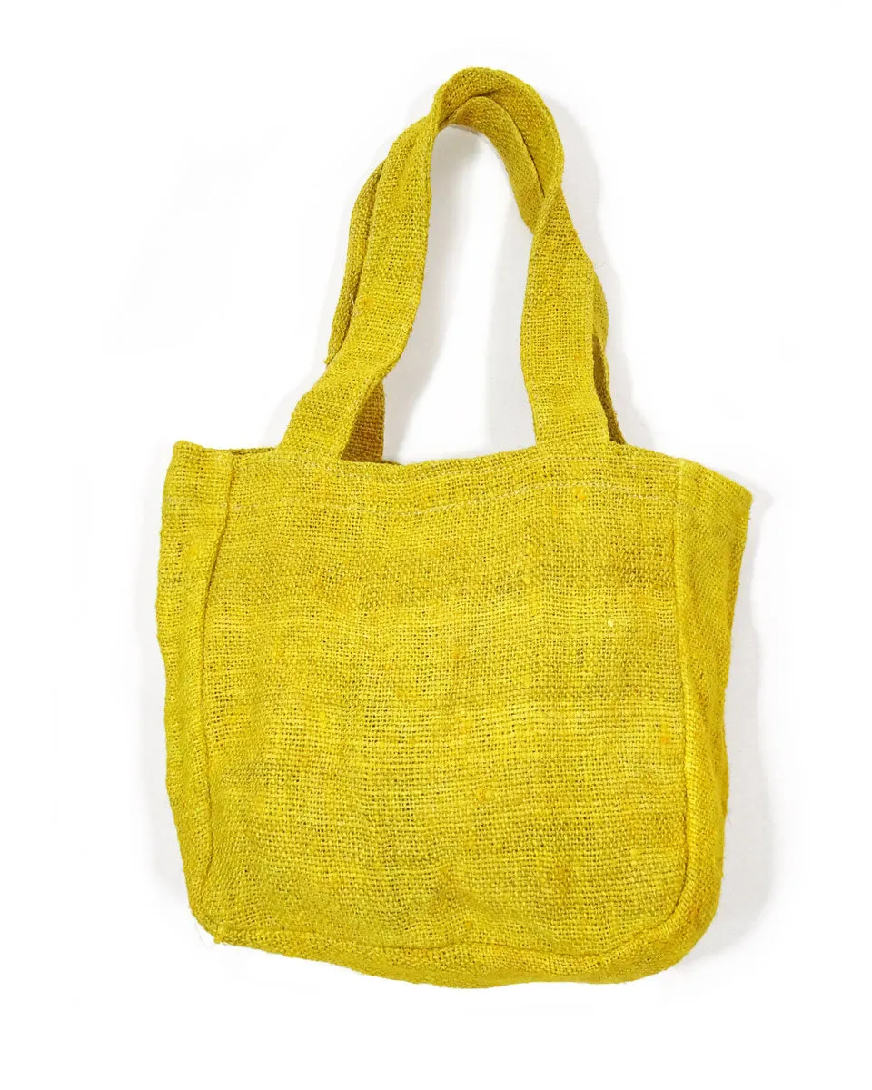 Small Hemp Tote Bag