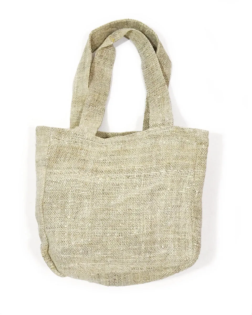 Small Hemp Tote Bag