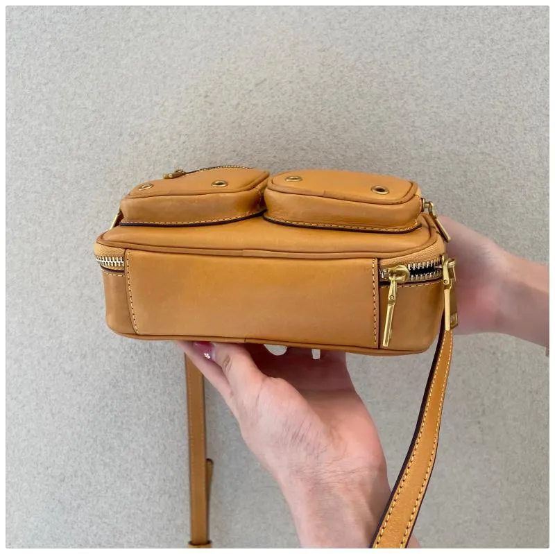 Small Ladies Green Leather Shoulder Strap Purse Side Bags For Women