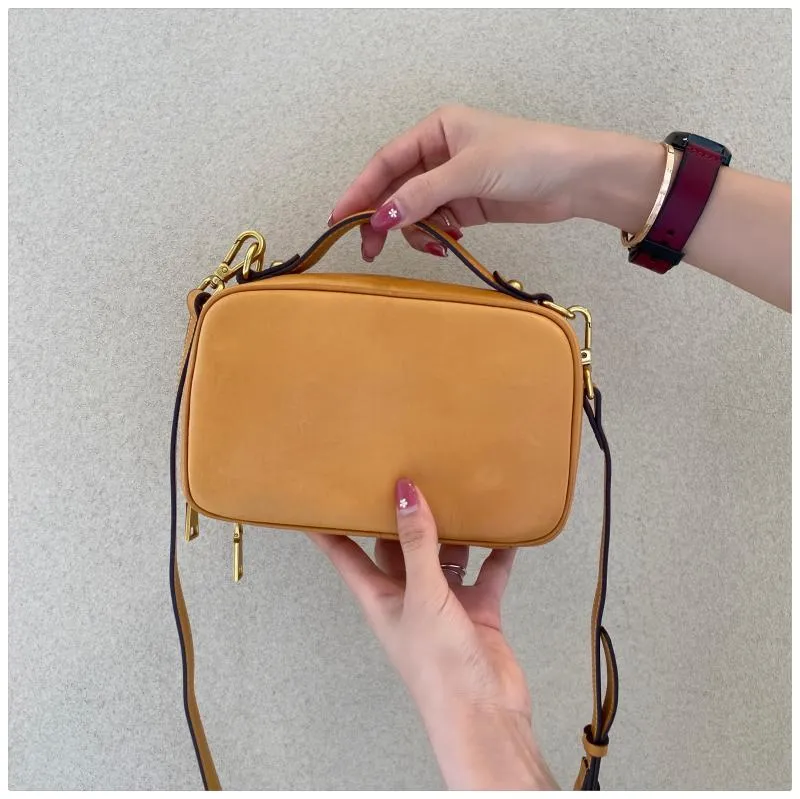 Small Ladies Green Leather Shoulder Strap Purse Side Bags For Women