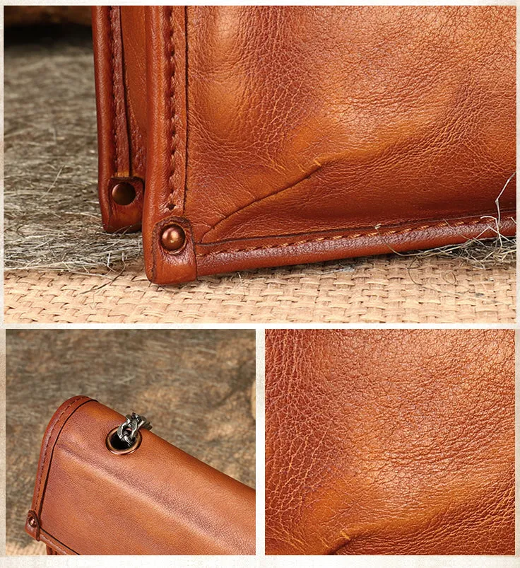 Small Womens Flap Leather Crossbody Bags Chain Shoulder Bag For Women