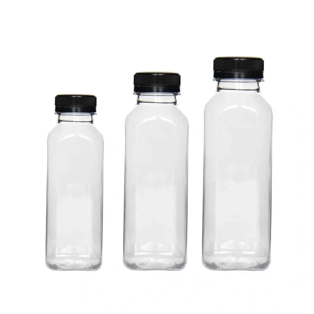 Square Shaped PET Bottles | 32 oz