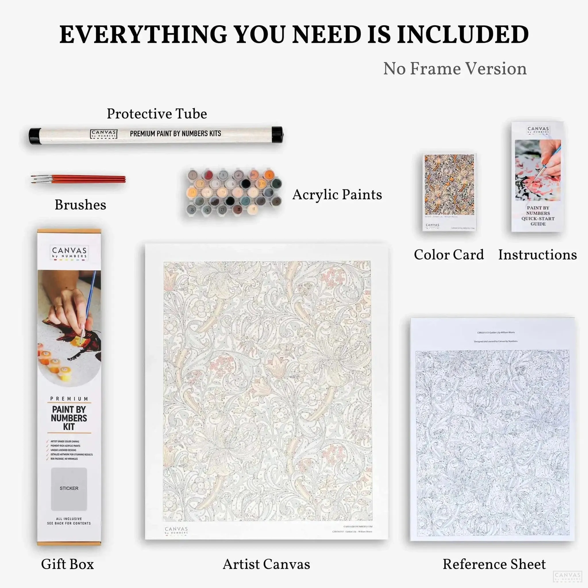 St Bernard Painting: Dog Paint by Numbers Kit