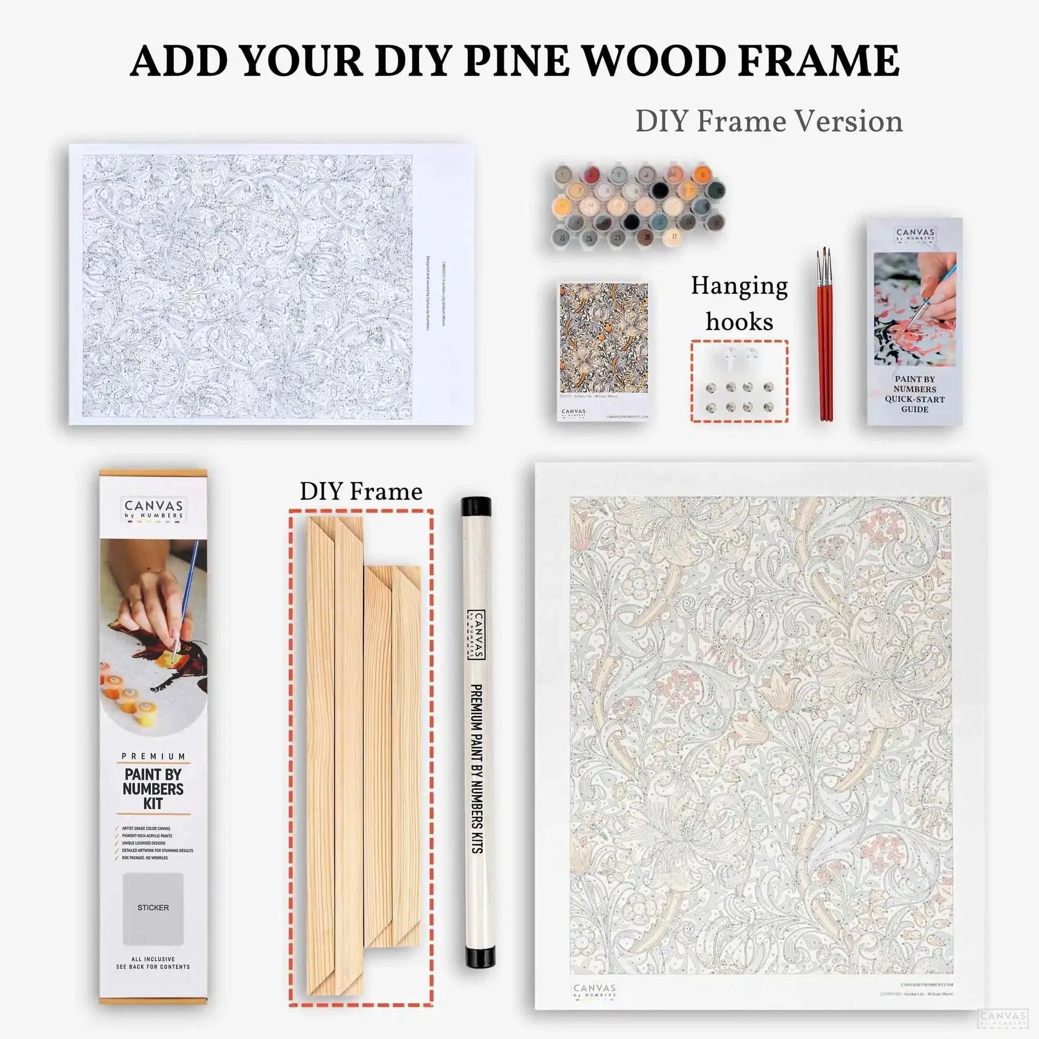 St Bernard Painting: Dog Paint by Numbers Kit