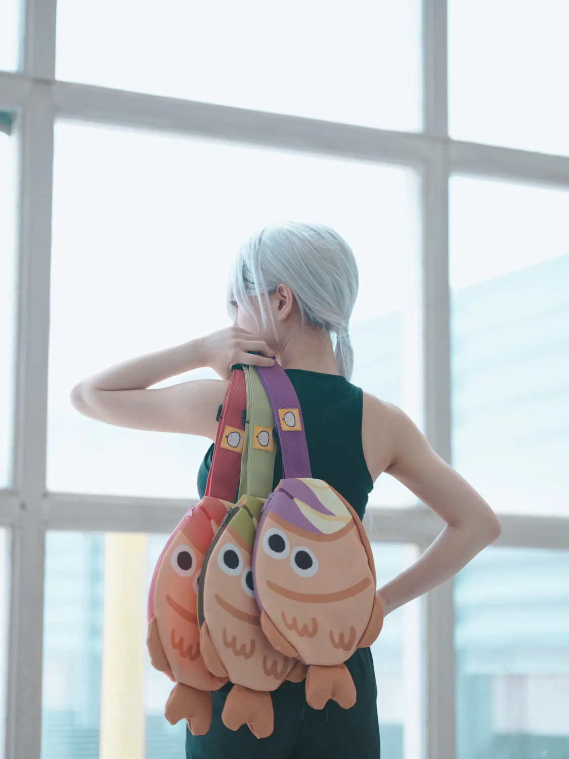 STRAWBERRY TAIYAKI crossbody bag