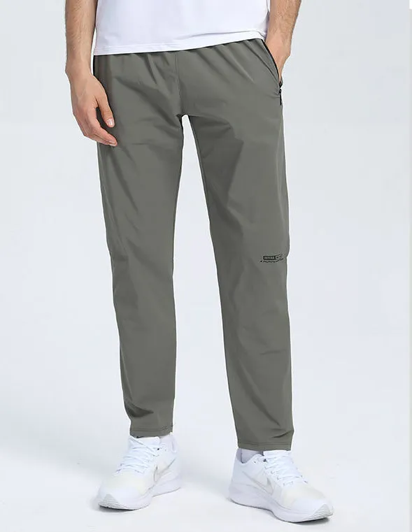 Stretchy Fashionable Nine-Part Nylon Pants