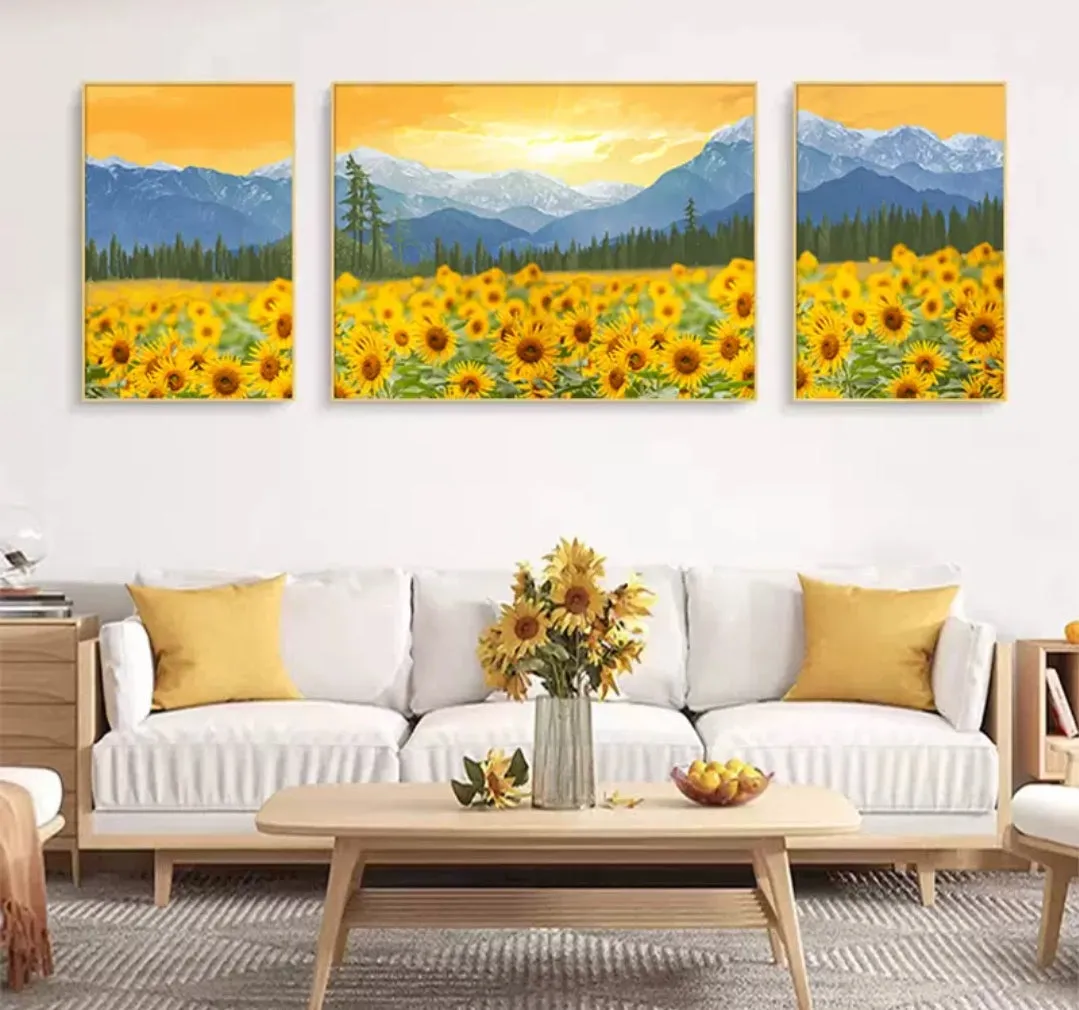 Sunny Sunflower Oil Painting