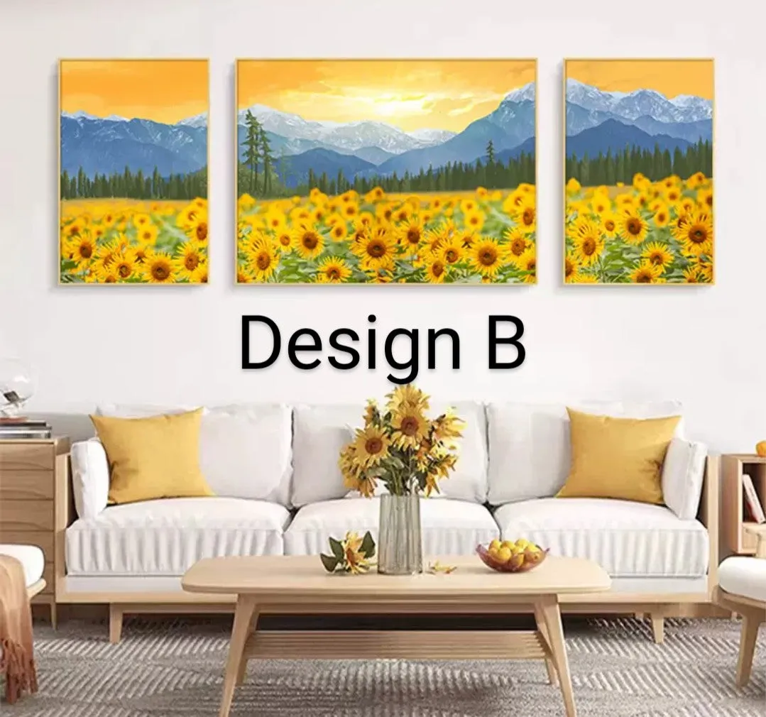 Sunny Sunflower Oil Painting