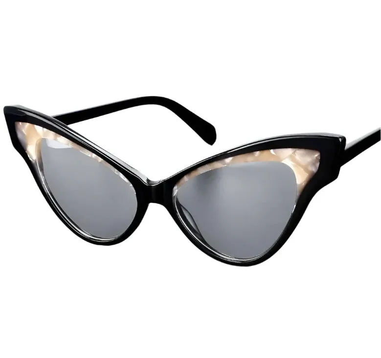 TEEK - Cat Eye Unique Edge Eyeglasses
