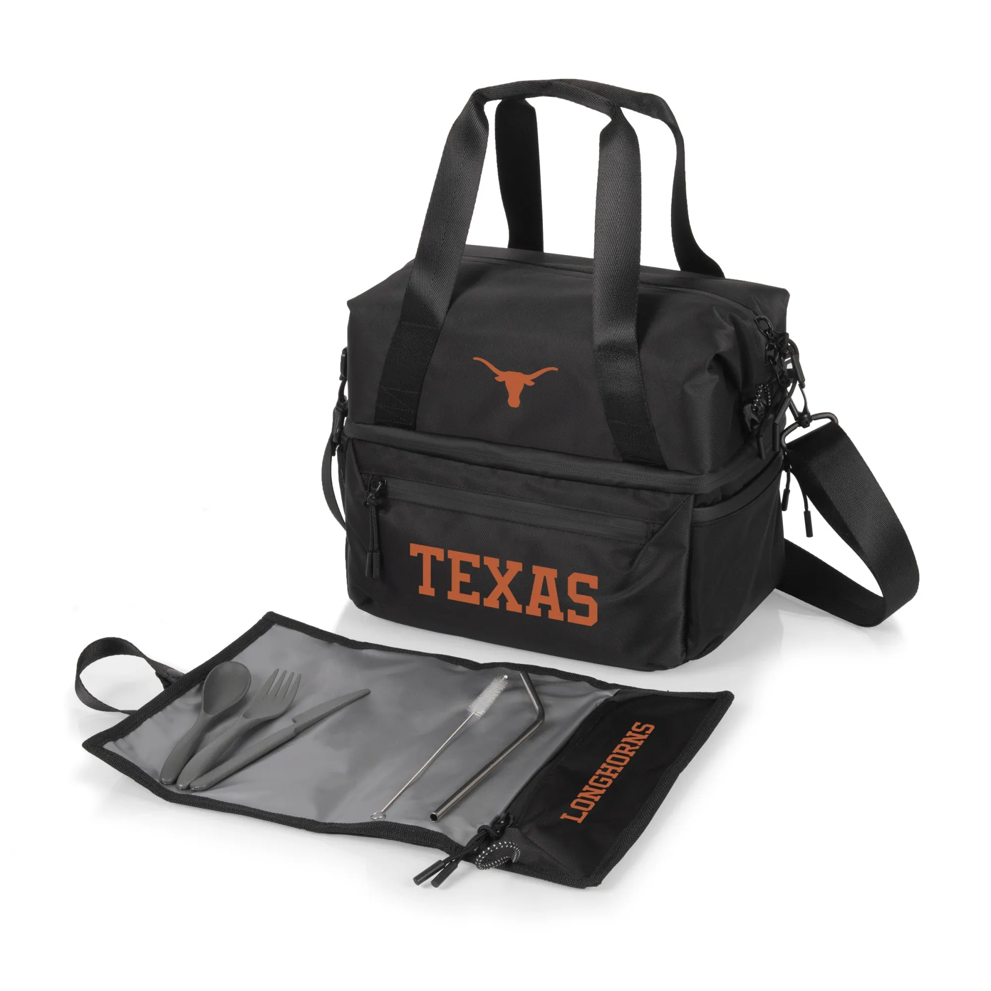 Texas Longhorns - Tarana Lunch Bag Cooler with Utensils