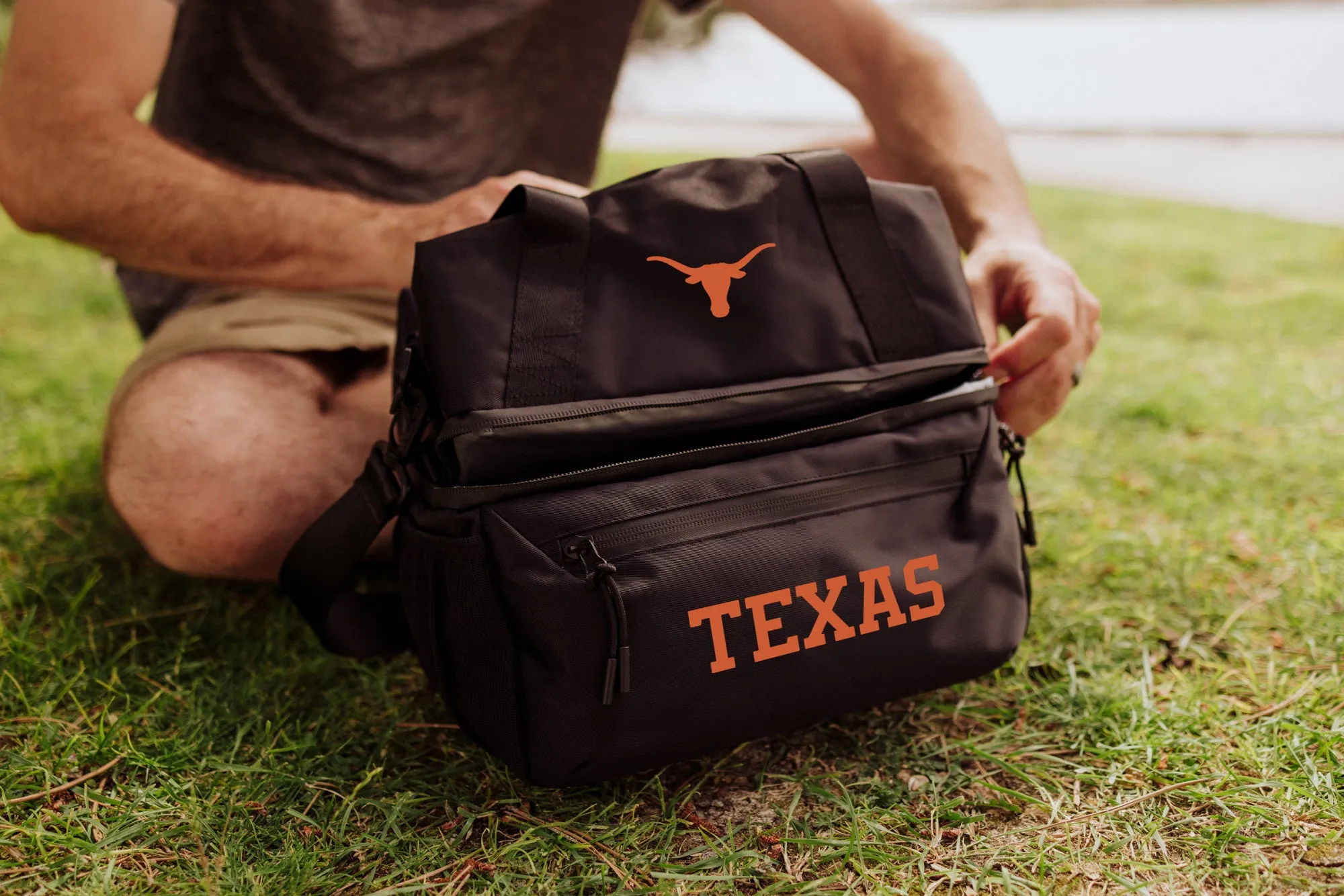 Texas Longhorns - Tarana Lunch Bag Cooler with Utensils