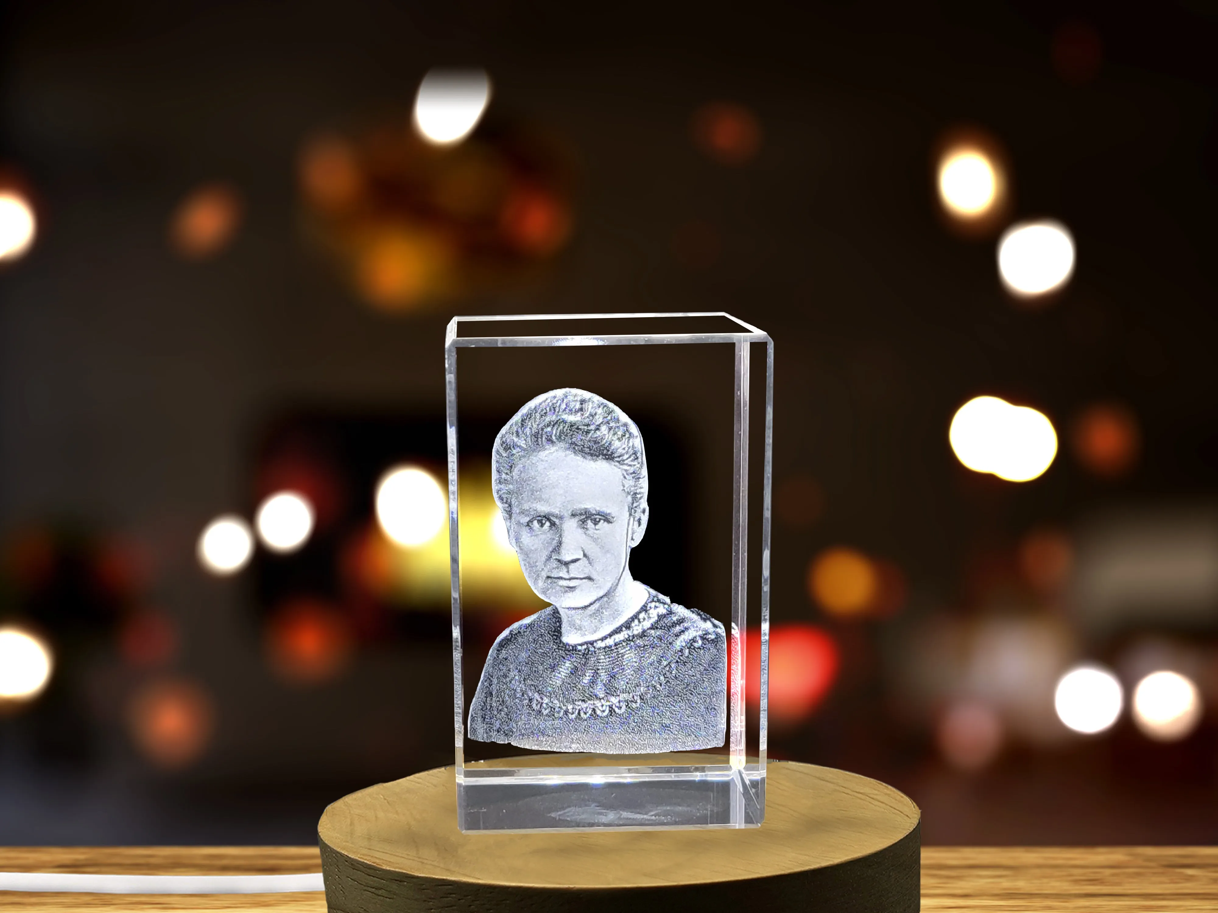 This Exquisite Crystal groundbreaking Scientist Marie Curie