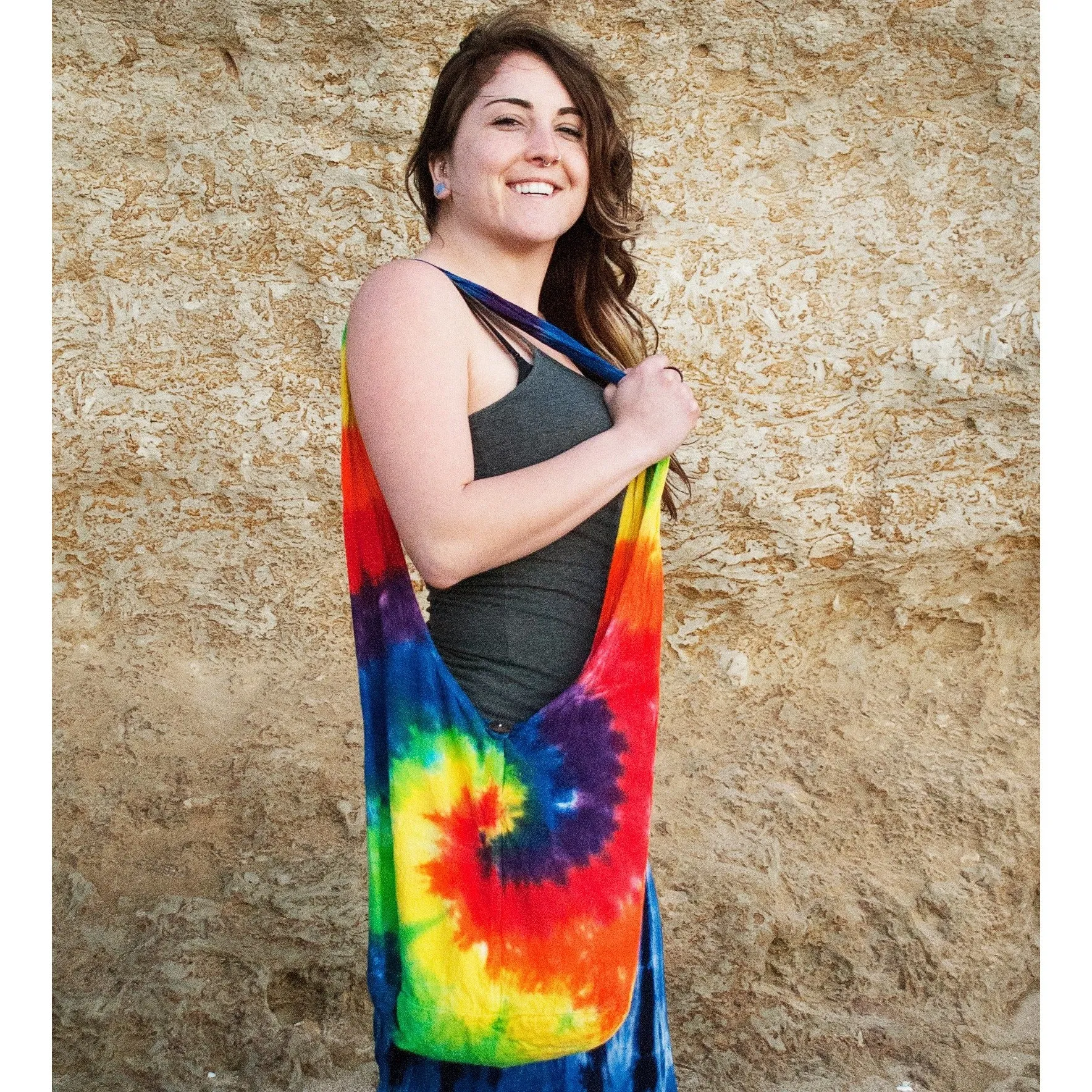 Tie-Dye Shoulder Bag