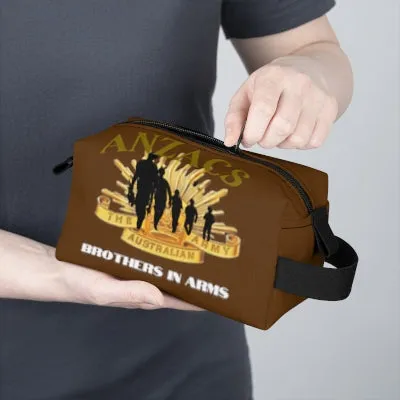 Toiletry Bag ( ANZACS ) Military Styling  3 colors to choose from