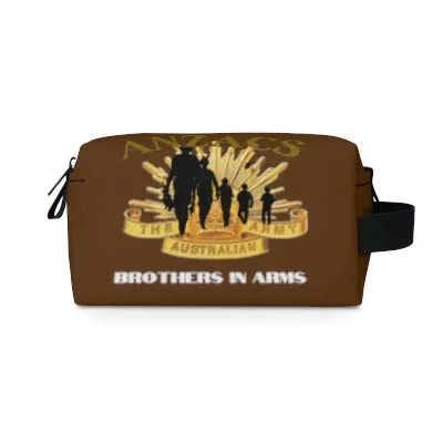Toiletry Bag ( ANZACS ) Military Styling  3 colors to choose from