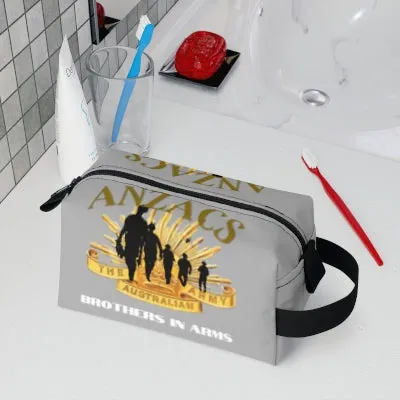 Toiletry Bag ( ANZACS ) Military Styling  3 colors to choose from
