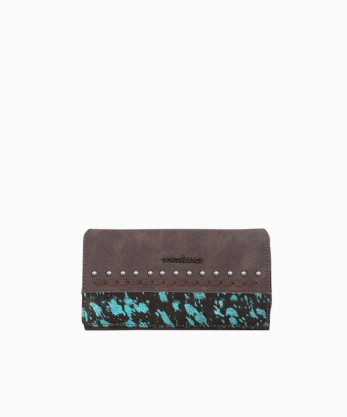 Trinity Ranch Hair On Cowhide Collection Wallet