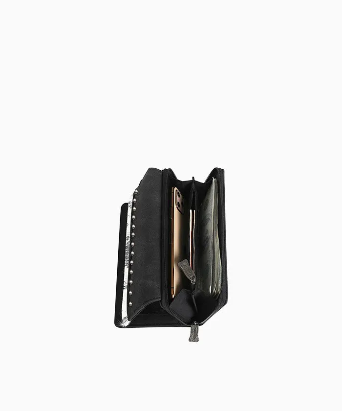 Trinity Ranch Hair On Cowhide Collection Wallet