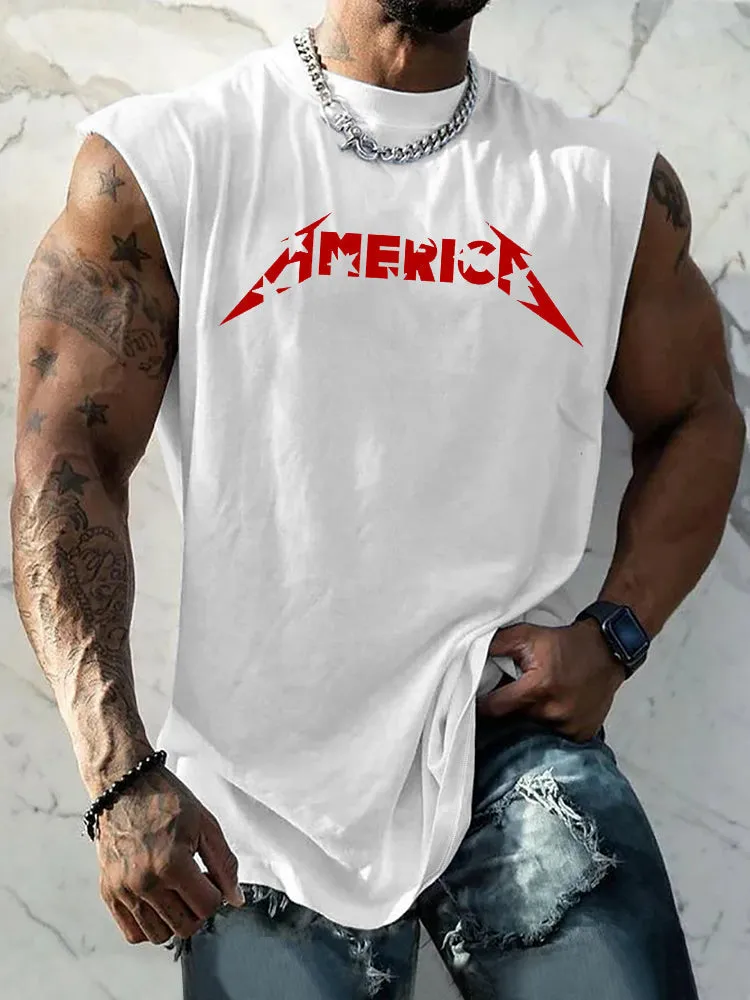 Unique Lightweight Word Tank Top