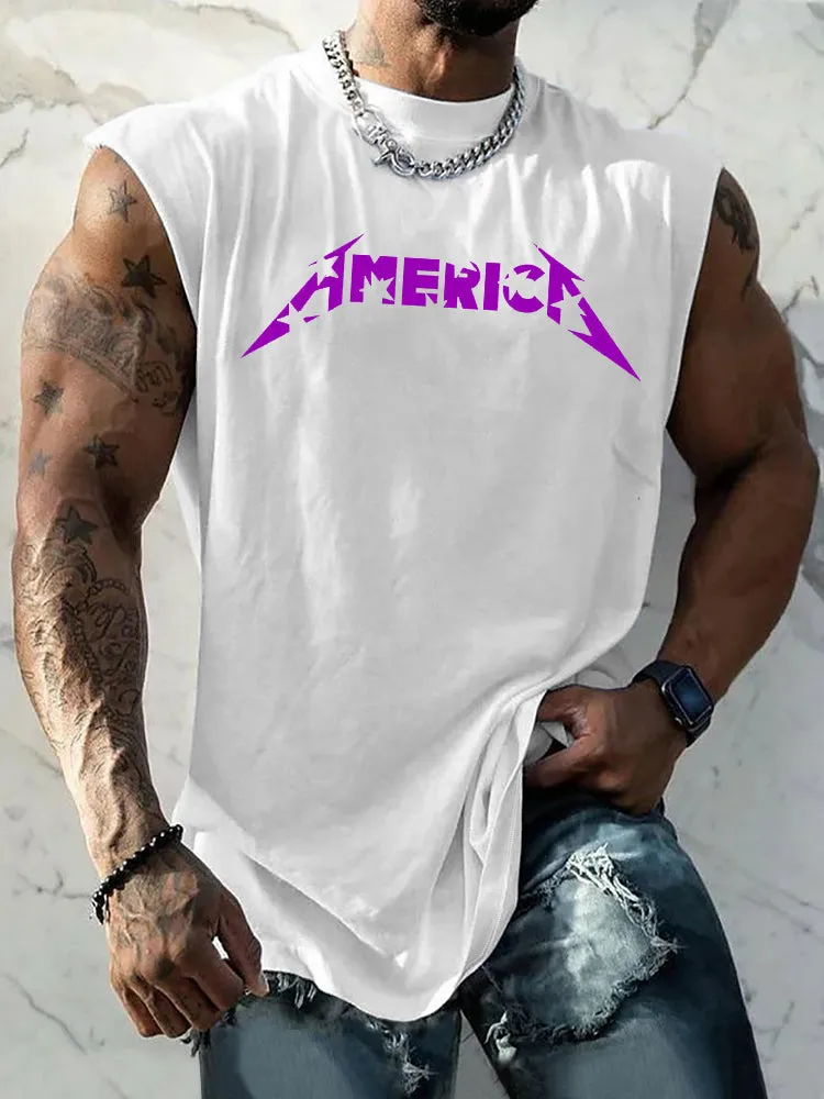 Unique Lightweight Word Tank Top