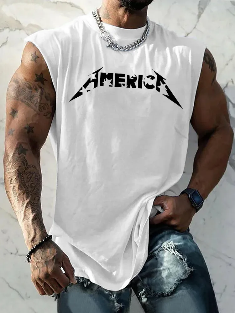 Unique Lightweight Word Tank Top