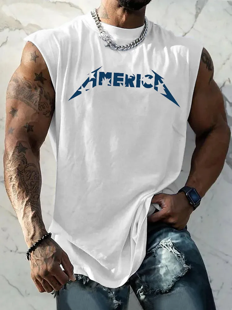 Unique Lightweight Word Tank Top