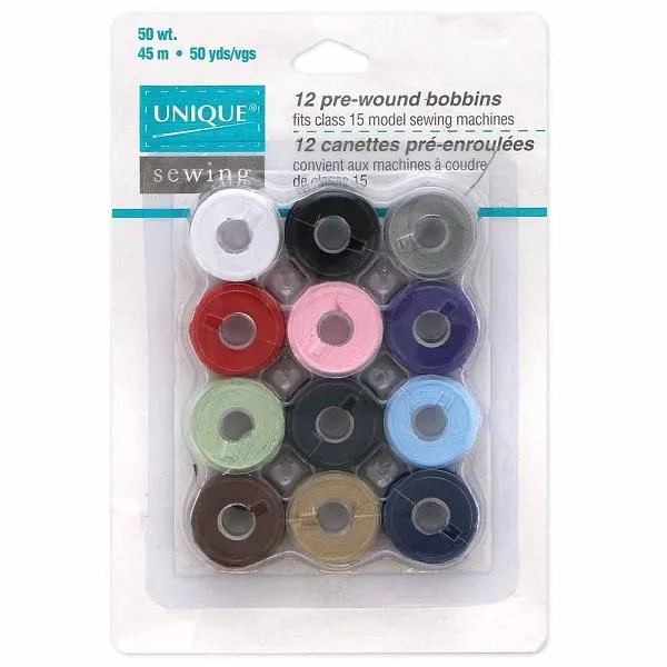 Unique Pre-wound Bobbins
