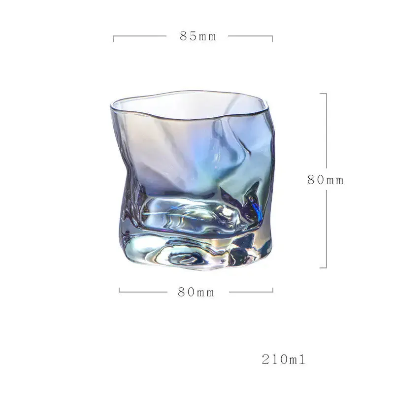Unique-Shaped Whiskey Glass