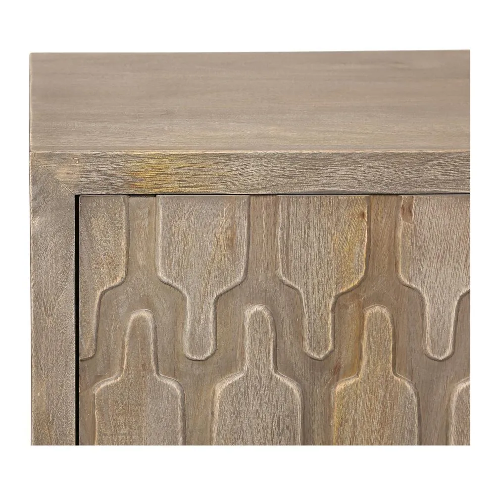 West Modern Unique Sideboard Buffet Cabinet