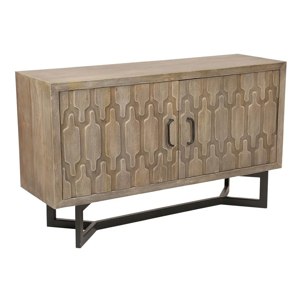 West Modern Unique Sideboard Buffet Cabinet