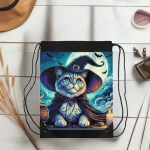 Witchy Cat - Drawstring Bag