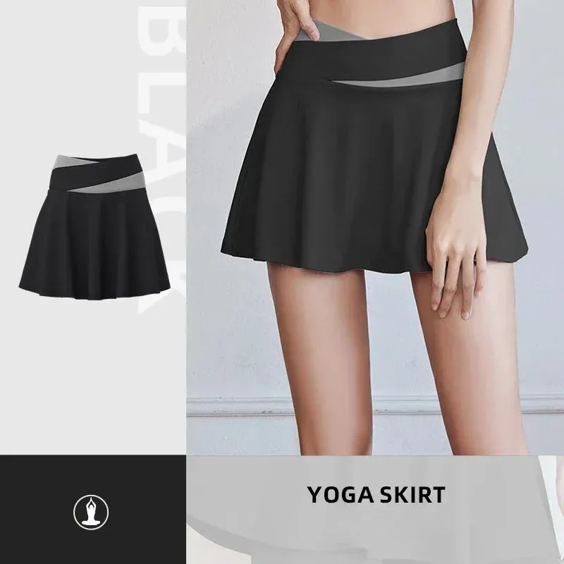 Women's Summer Sports Skirt with Pockets and Quick-Dry Fabric